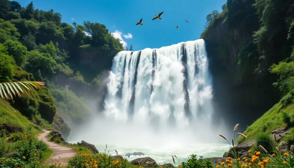 what happens if you fall into follheur waterfall